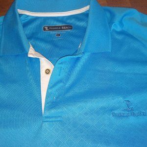 Pebble Beach mens golf polo size XL very nice lightweight